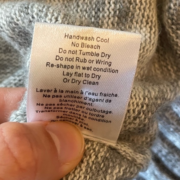 Aritzia Talula Lenox Open Front Cardigan - Heathered Grey - Picture 6 of 6